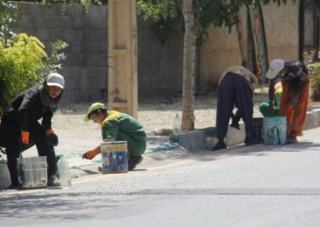 طرح جهادی آماده‌سازی مسیر پیاده‌روی جاماندگان اربعین با جدیت در شهر کیلان در حال اجراست